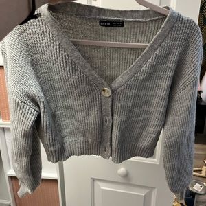 Shein button front cardigan